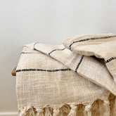 Earthly Striped - Woven Throw